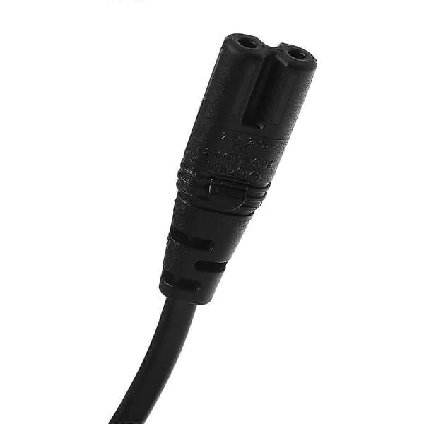 IEC 320 2-benet C7 hun til C8 han Figur 8 Strømadapter Forlængerkabel 5M