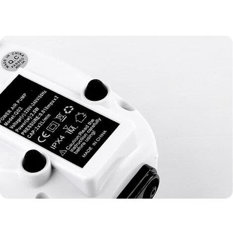Vattenbehållare luftpump, syrepump, akvariumsyrepump, dubbel kontroll bar pump