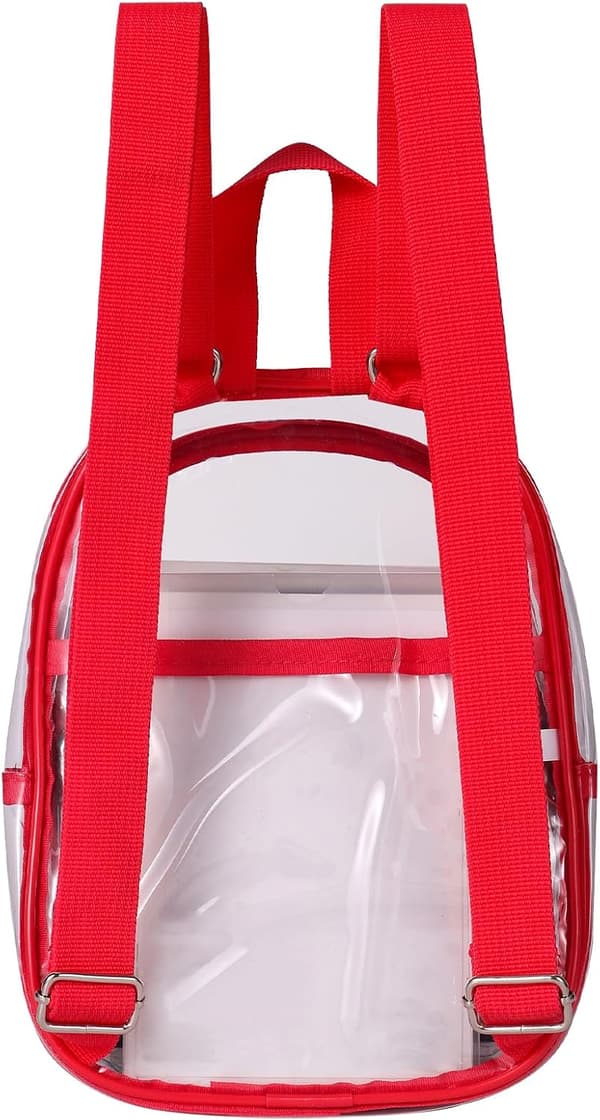 Klar Transparent Mini Rygsæk til Små Drenge og Piger