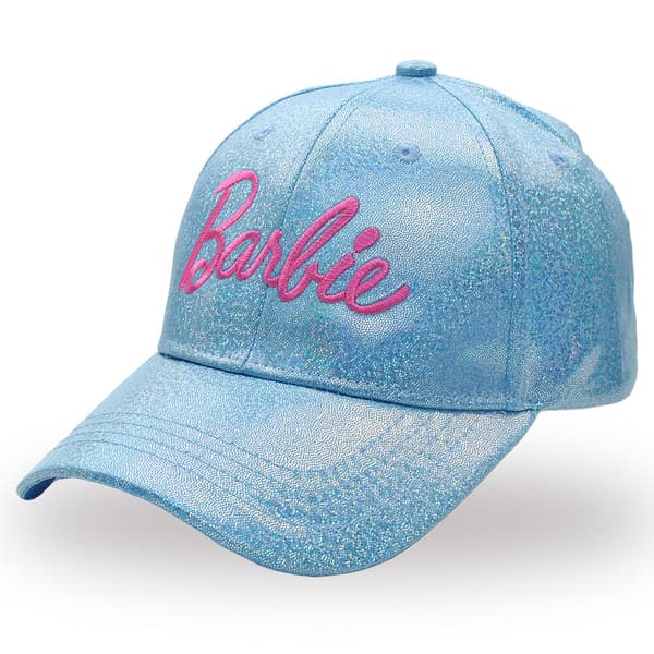 Laser Barbie Baseballkepsar för flickor - Blå, Rosa Broderad Bokstav