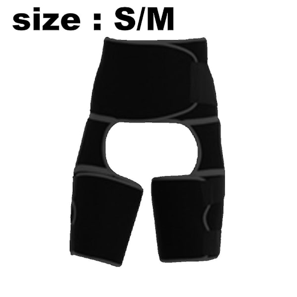 Treningsformende Shapewear, Kroppstrener For Vektreduksjon Daglig Bruk Black S M
