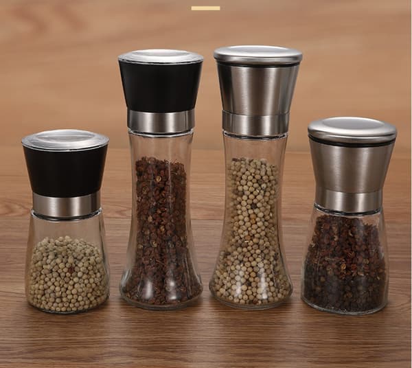 Pepperkvern Glass Bottle Grinding Bottle (304 High Set),