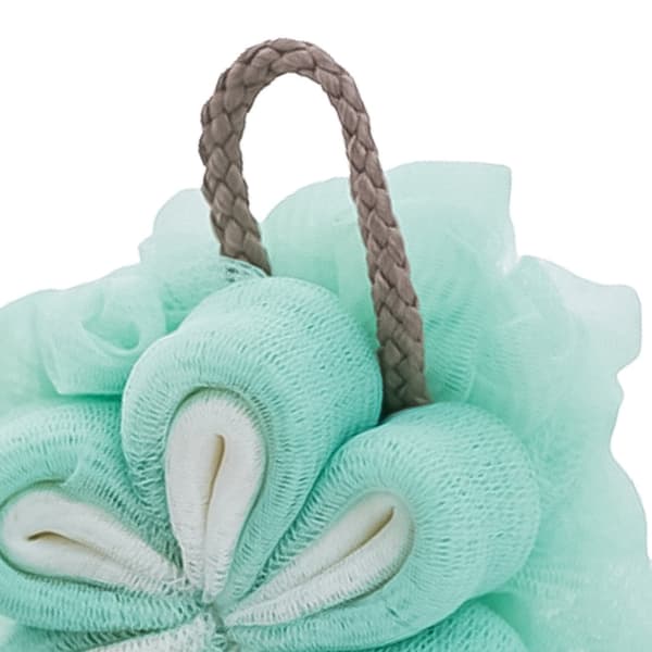Blomsterbadebrusekugle Badebold Boblenet Rygskrubber til