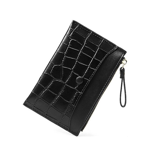 Enkel kort mini-plånbok för kvinnor (grön)