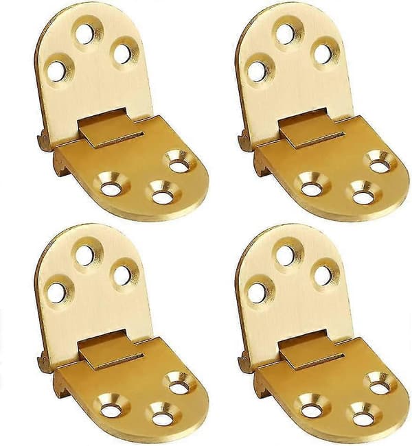 ZK-Folding Flip Top Hengsel, Solid Messing Børstet Finish