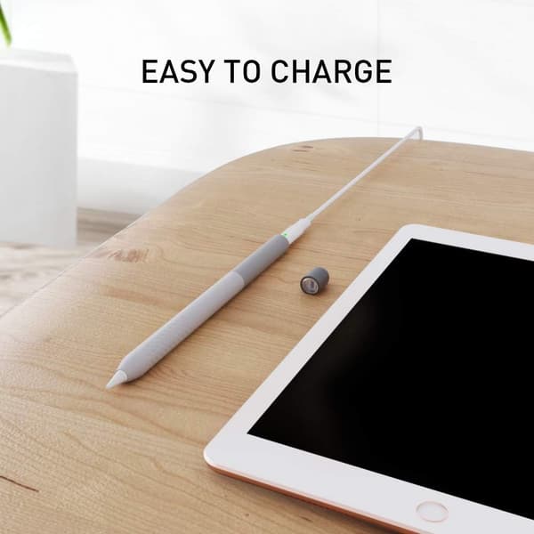 (Grå) Apple Pencil 1. generations etui, gradientfarvet silikone