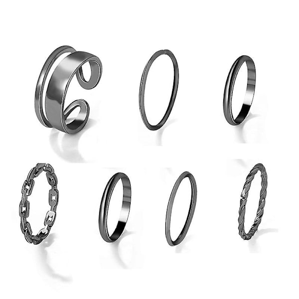 Ringe Sæt Butterfly Mode Smykker B2528 232