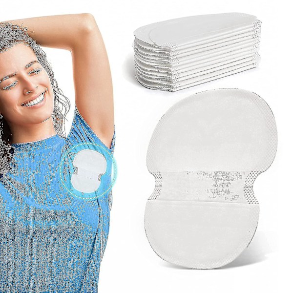 50-100 st Underarm Svettdynor, aoeoun Armhåla Svettdynor För Kvinnor Och Män, Engångs Underarm Dynor För Svettnig 100 Pcs