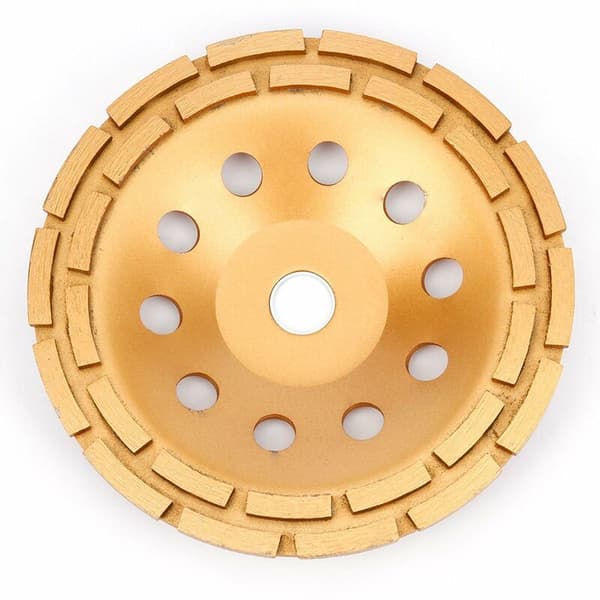 Diamantslibeskive 230 x 22,2 mm - Turbo Diamantkopskive til beton, granit, sten