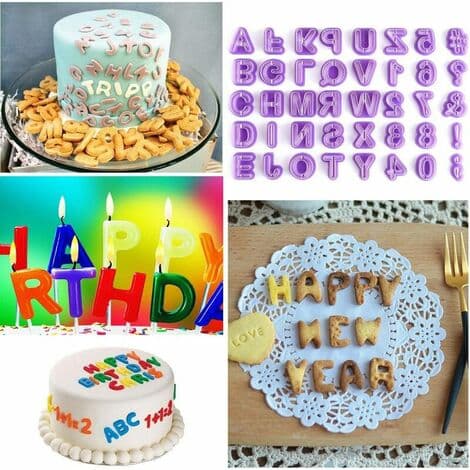 Sugarcraft Fondant Utstickare Set