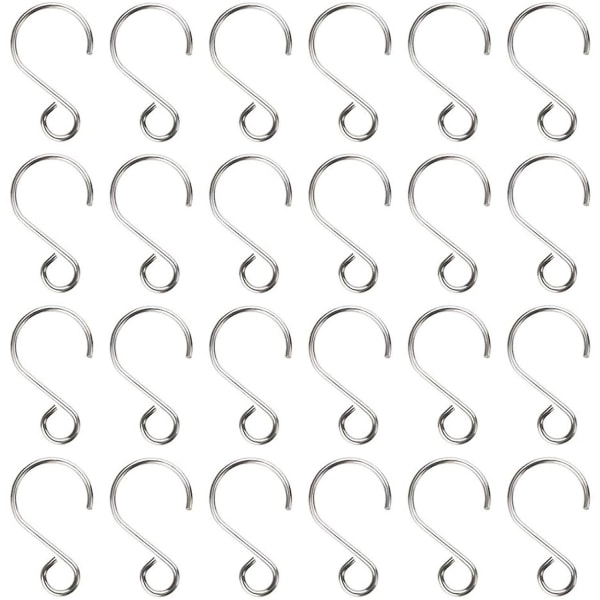 Crystal Bead Curtain S Shape Hook Stainless Wire Hook Diy Jewelry Hook