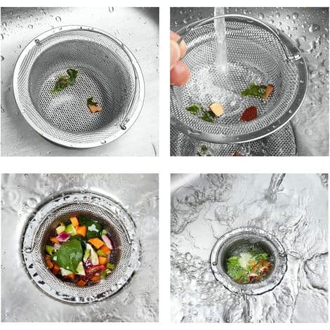 Kökshovsfilter 1 styck Rostfritt Stål Hovsfilter Hovsfilter