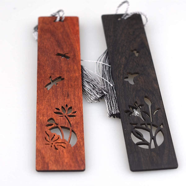 Mahogany-kirjanmerkki (2 kpl + lahjapakkaus),