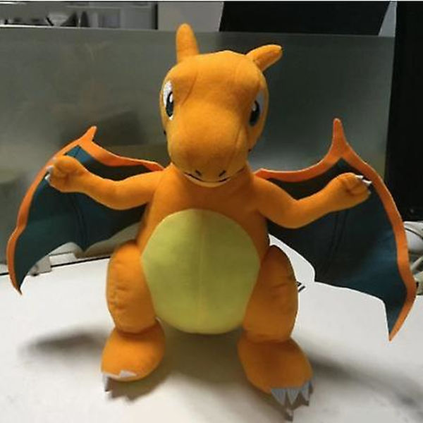 30cm Plyschdocka Fylld Leksak Charmander Dragon Pikachued Dinosaur Barnpresent