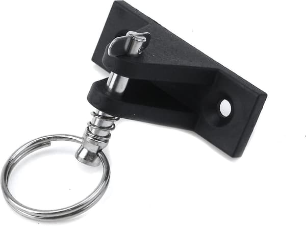 2 stk. Topdæks hængsel med stift og ring bådmarkise hardware kraftig SX