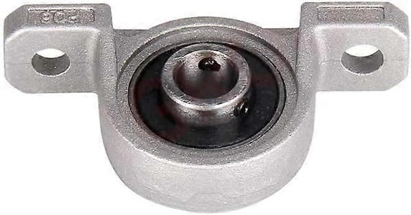 Sett med 4 kulelager, sink, 10 mm, sølvfarget