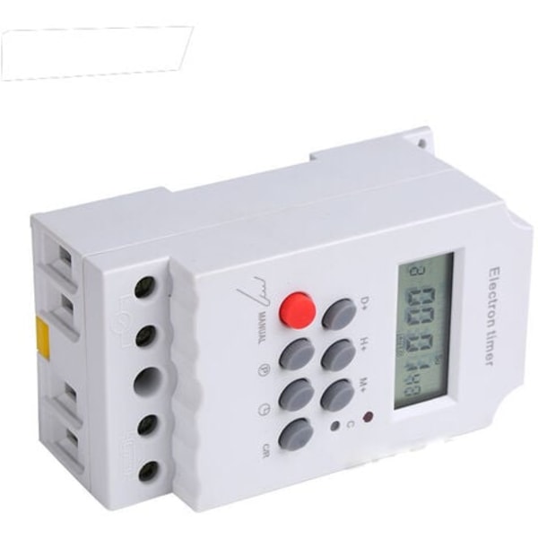 KG316T-II Intelligent Elektronisk Timer Switch Mikrocomputer Tidskontrol Switch 220VAC 30A Høj Strøm