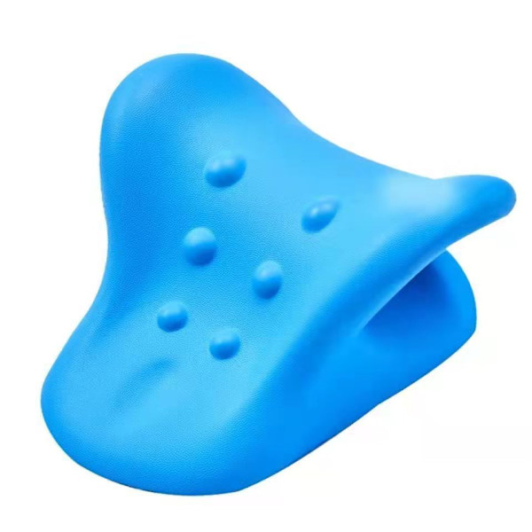 Fitness-varusteet PU-kaulatyyny, palauttava uniapulaite, hierontavetotyyny, hierontatyny (toinen sukupolvi, 21,5 * 13,5 * 21 cm),