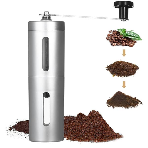 Små køkkenredskaber Bærbar kaffekværn Håndkværn (sort)