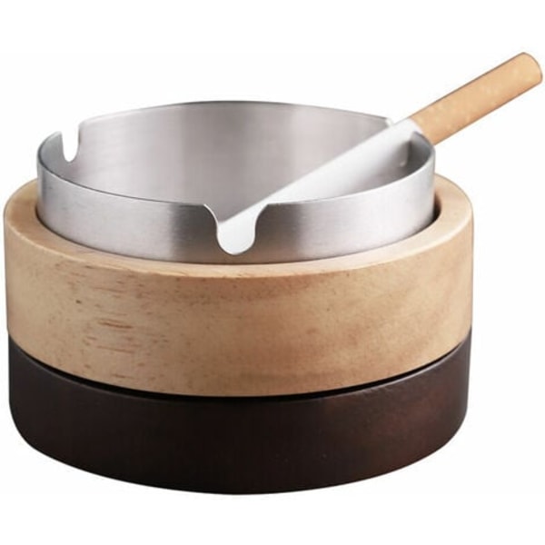 Original Design Udendørs Askebæger, Askebæger Med Lukket Låg Anti Lugt, Bærbar Vindtæt Cigar Askebæger Til Indendørs Og Udendørs