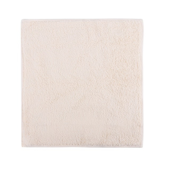 3 stycken absorberande korallfleece kvadratiska handdukar förtjockade små kvadratiska handdukar små handdukar små näsdukar 30*30 (Korallfleece handduk - gul)