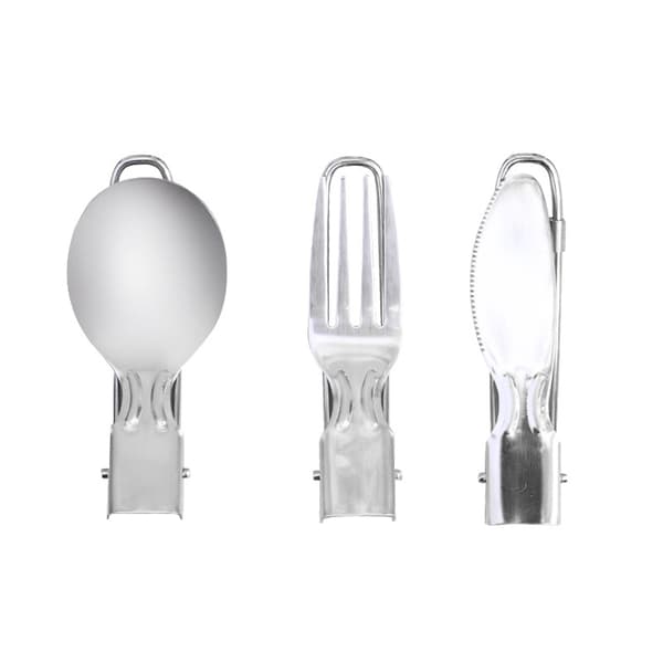 3-pack Utomhus picknick, grillbestick, hopfällbart bestick