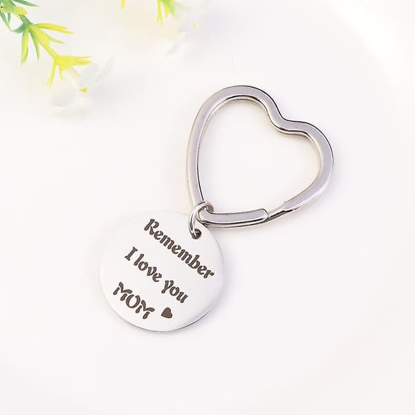 Vacker nyckelring med mamma-tema - Perfekt present till mors dag