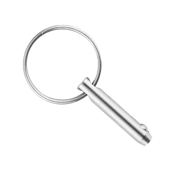 316 Rustfrit Stål Båd Top Dæk Hængsel Quick Release Pin 4.8 x 35mm