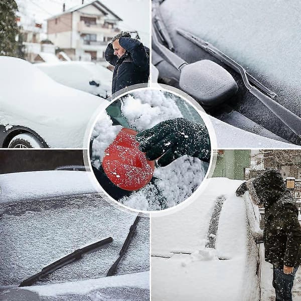 Snöskrapa, Bil Isskrapa Bilfönsterskyffel Vindrutesnöskrapa