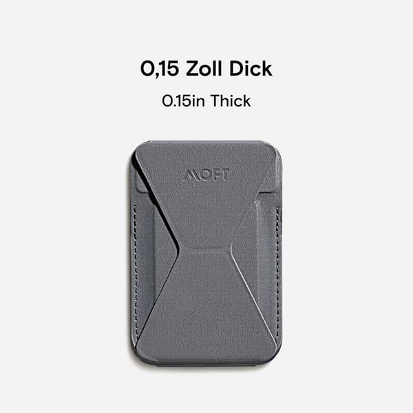 e Premier Magnetiskt Clip-on Stativ och Plånbok för iPhone 12