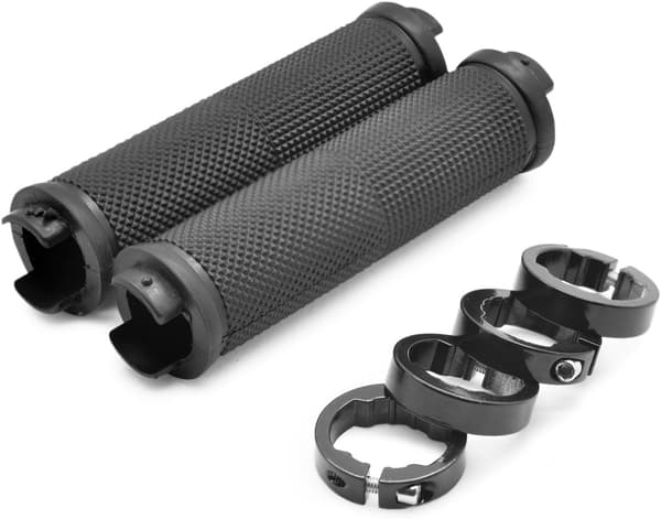 Sorte 1 Par Cykelstyrgreb MTB BMX Greb Længde 13cm