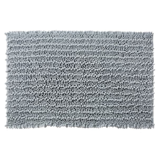 Fortykket chenille gulvmåtte til skridsikker absorberende fodmåtte, B09,