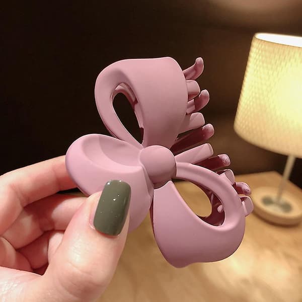Hårklemme Clips Sød Stærk Hold Hårbue Clips Hår Styling Tilbehør Til Kvinder Piger Light Blue