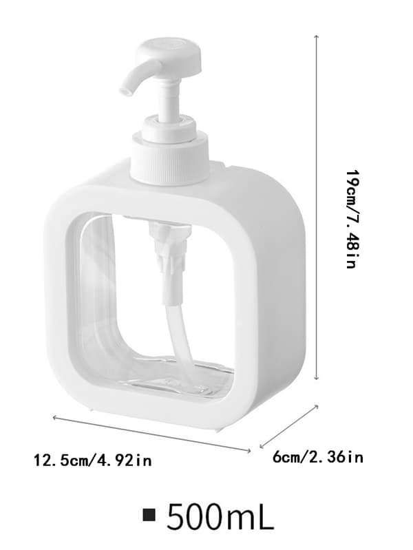 1 kpl 500 ml Kirkas Käännettävällä Kannella Pullot Läpinäkyvät Pullot