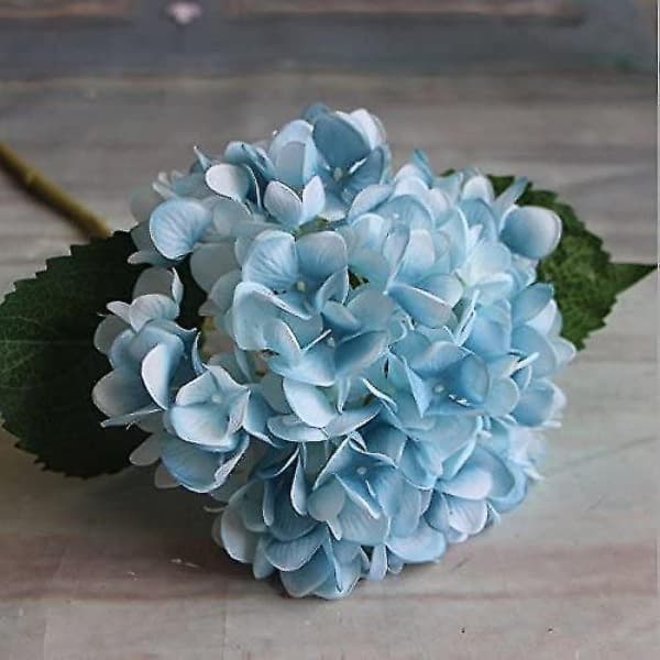 Konstgjorda Hydrangea Blommor Dekoration Bröllop (vit)(blå)