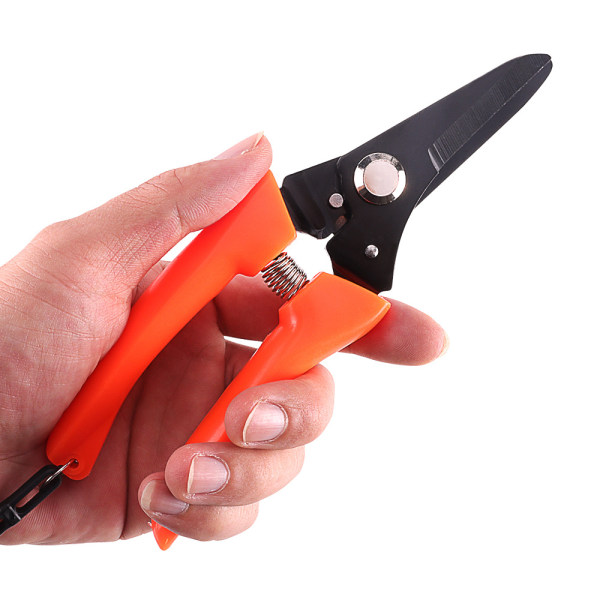 Pulley Labor Saving Fruit Tree Pruning Shears Cut Fruit Branch Garden Floral Scissors Orange,