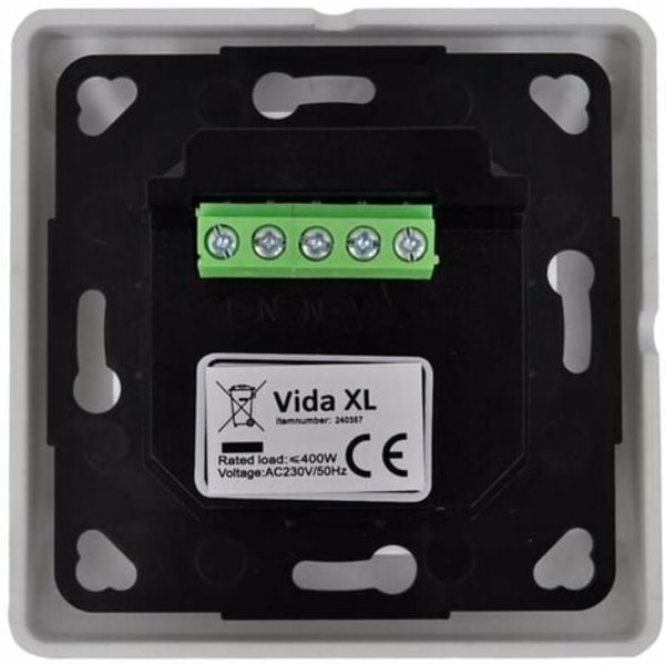 Kontroller for rotasjonsmotor med programmerbar timer