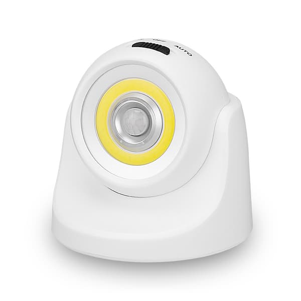 1 stk USB genopladelig kropsbevægelsessensorlys 360 ° magnetisk