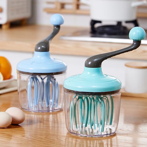 Manuell handmixer, mekanisk, kapacitet: 1 L, plast