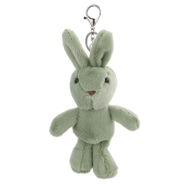 1 st plysch kanin dekorativa nyckelringar Bedårande nyckelring hänge väska hängen