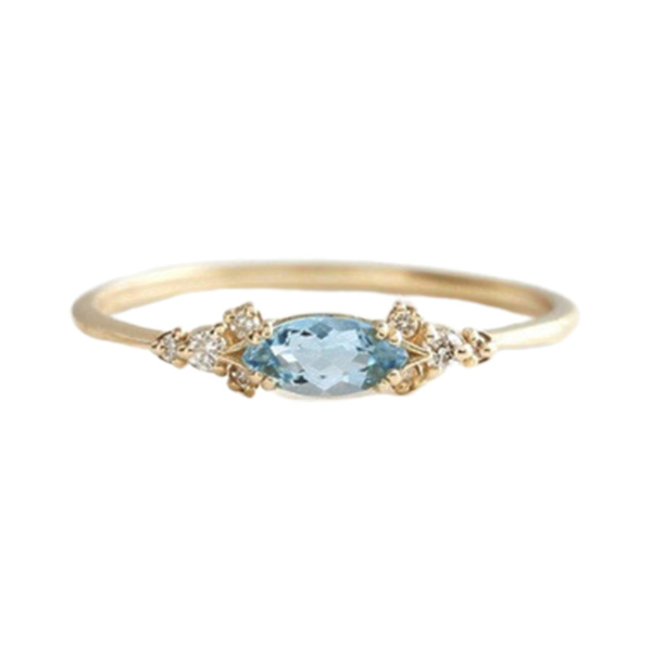 4-pack Damringar med Strass, Mode Zirkon Blomma Legering Cirkel Smycken Present US 10