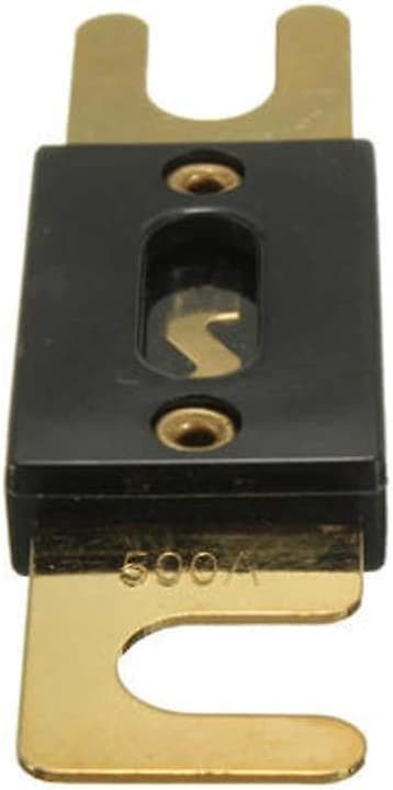 5 st 250A Säkringar ANL Bil Audio Ström Säkerhetsskydd Glasrör Förgylld Skydd