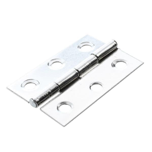 2 stk. rustfrit stål 2 tommer 4,4x3,1 cm skabsdørhængsler hardware som vist