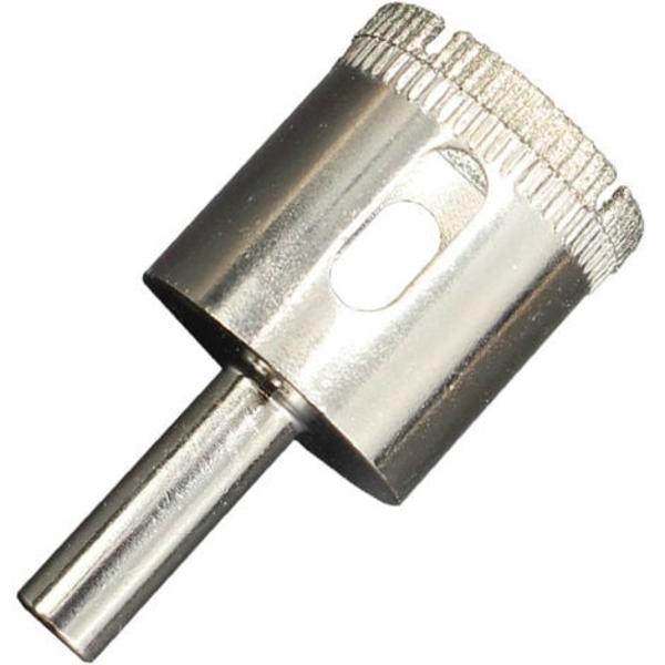 8-pack diamantbelagda kärnborr för kakel, glas, porslin, marmor (4 mm)
