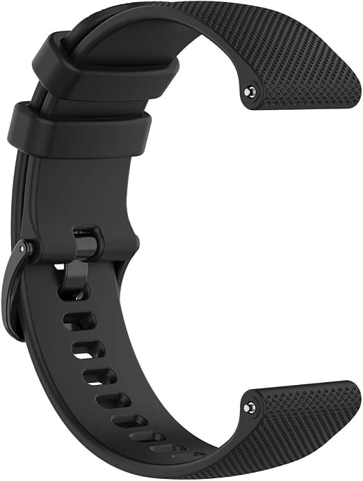 Silikonklockarmband, 18mm Ersättning Quick Release Mjuk