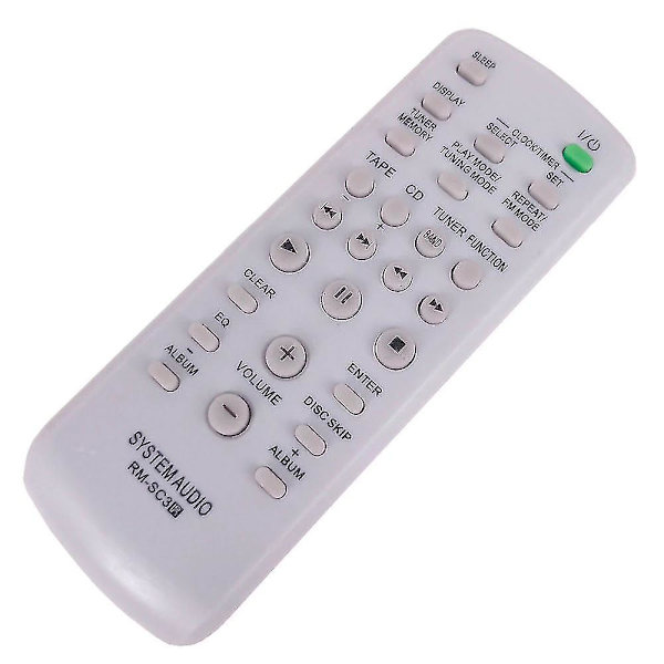 Fjernkontroll for Sony CD Hifi Rm-sc3 Cmtcp555 Cmthpx7 Cmtne5 Lbtzx6 Lbtzx8 Lbtzx9 Mhcgx250