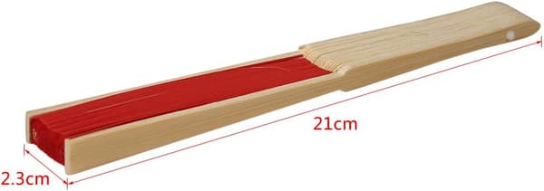 1 stk rød ensidig papirfane DIY papirfane DIY papirfane