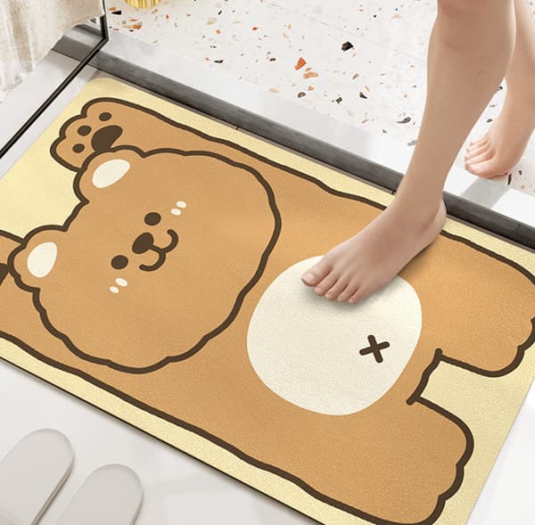 Naughty Group - Tiger 40*60cm Badrumsmatta, Absorberande