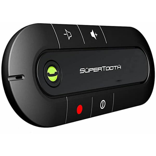 Visir Højttalertelefon Bil Bluetooth Håndfrit Sæt til Kompatibel Smartphone (Sort)-, kueatily