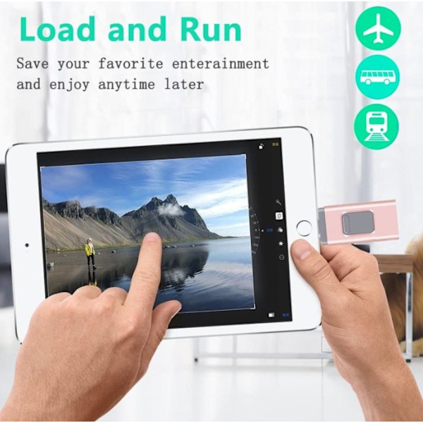 Hög hastighet mobil flash-enhet, reklam datorsystem fordonsmonterad USB-flash-enhet (silvergrå, USB2.0 16G)